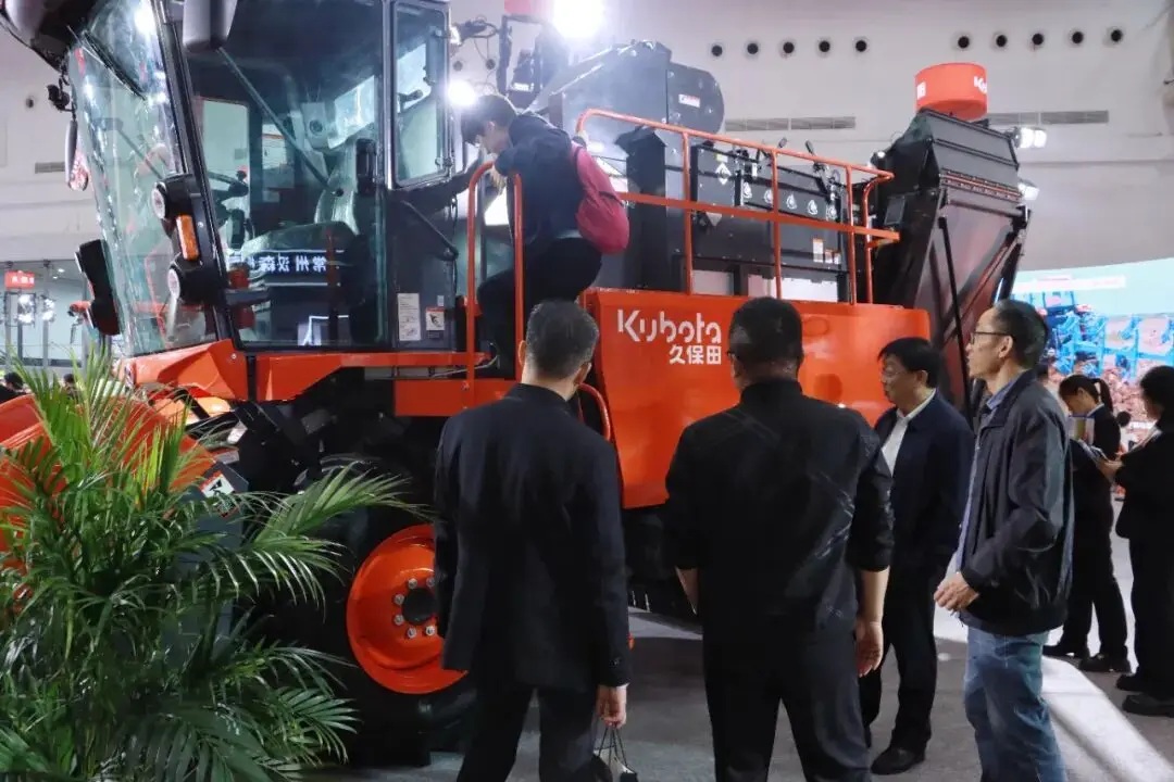 Kubota participates in the 2025 China International Agricultural Machinery Exhibition, benefiting more users