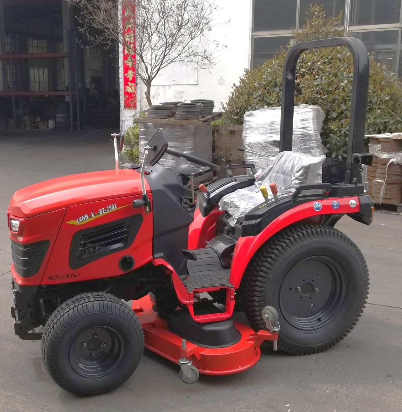 Compact Japanese Tractor with MID Pto