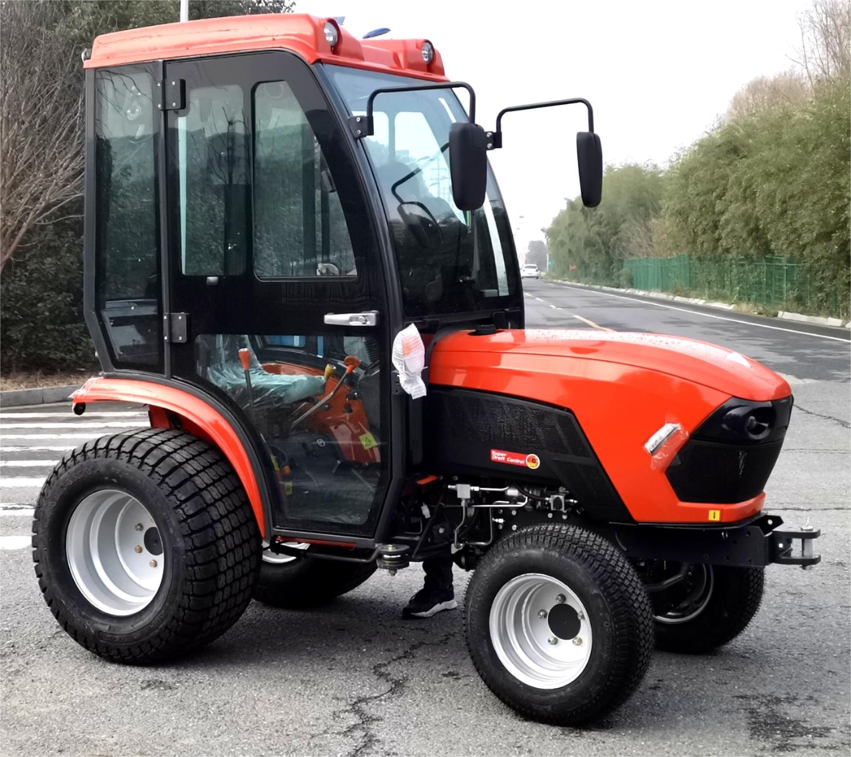 Compact Tractor with Cabin