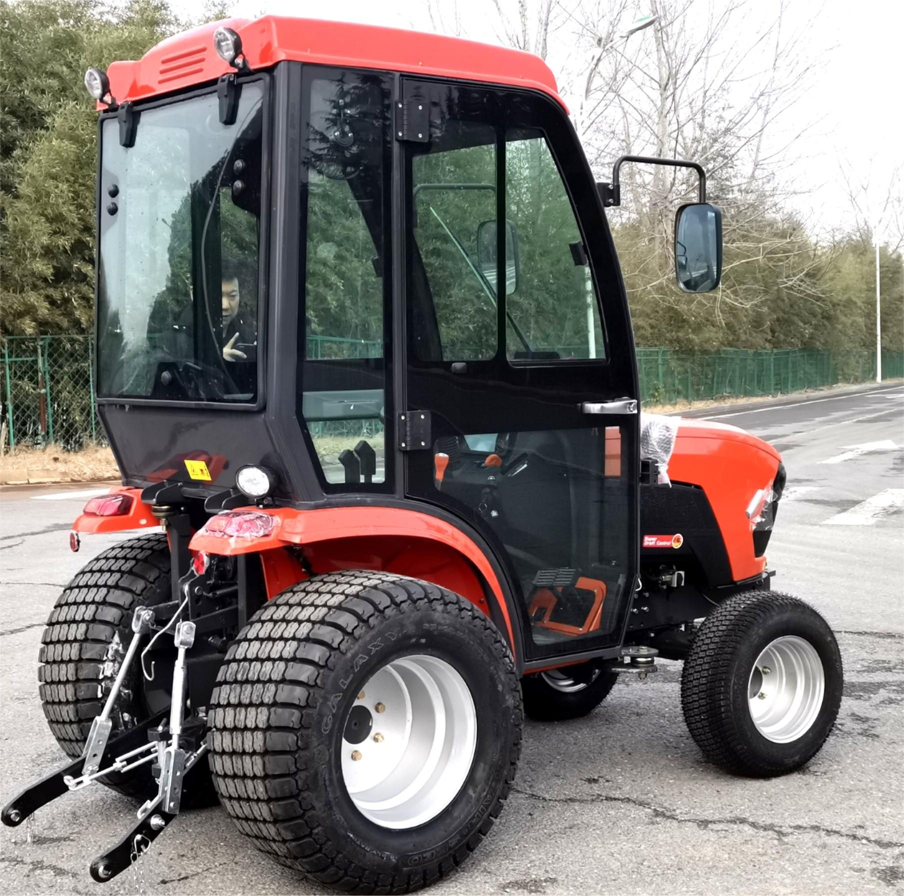 Compact Tractor with Cabin