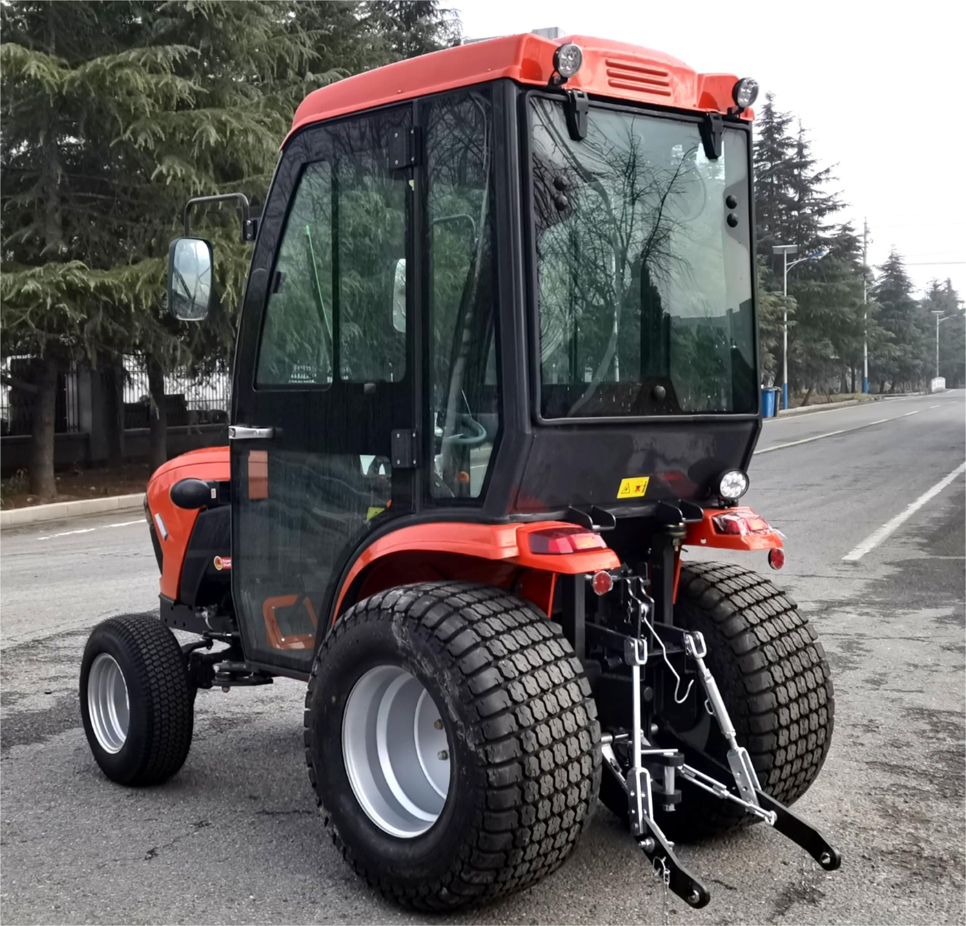 Compact Tractor with Cabin