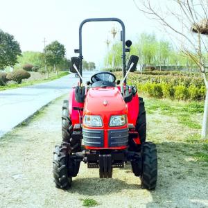 Hst Tractor with MID Mower Deck