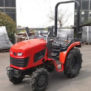 Mini Compact Tractor with Bi-Speed Turn and MID Mount Mower Deck