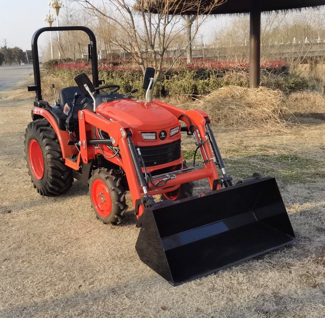 Mini Compact Tractor with Bi-Speed Turn and MID Mount Mower Deck